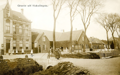 PB2960 Het gemeentehuis van Hekelingen, ca. 1910