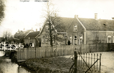 PB2962 Woningen langs de Dorpsstraat, ca. 1912