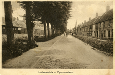 PB3016 De barakkensloot en de barakken, ca. 1918