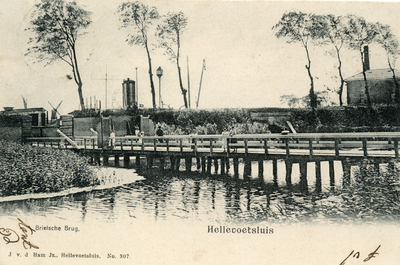 PB3043 De brug bij de Brielse Poort, 1904