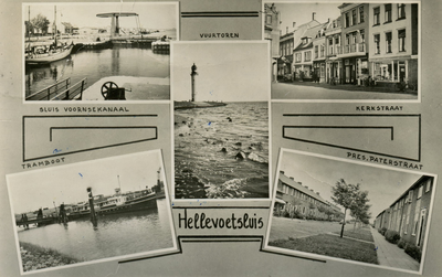 PB3259 Groeten uit Hellevoetsluis: een compilatie van prentbriefkaarten, ca. 1955