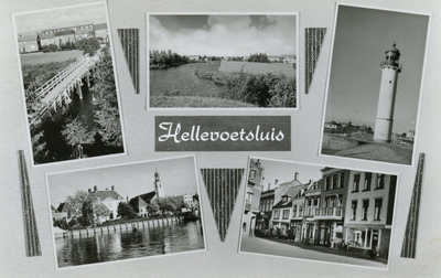 PB3266 Groeten uit Hellevoetsluis: een compilatie van foto's, 1965