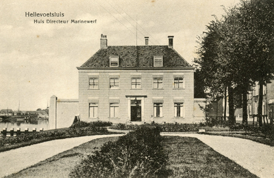 PB3299 Het huis van de Directeur van de Marinewerf, 1916