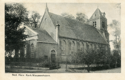 PB4005 de kerk van Nieuwenhoorn, 1923