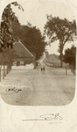 PB4025 Woningen langs de Achterweg, ca. 1901