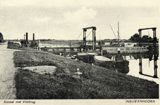 PB4056 De vlotbrug over het Kanaal door Voorne, 1932