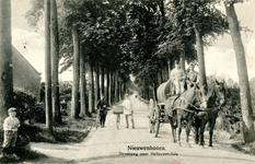 PB4154 Paard en wagen op de Rijksstraatweg, ca. 1921