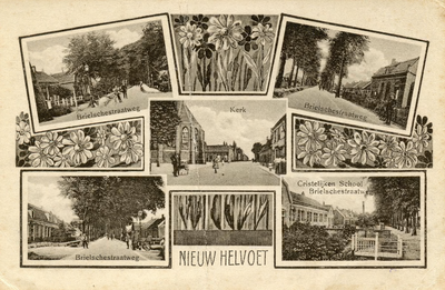 PB4350 Groeten uit Nieuw-Helvoet: een compilatie van foto's, ca. 1915
