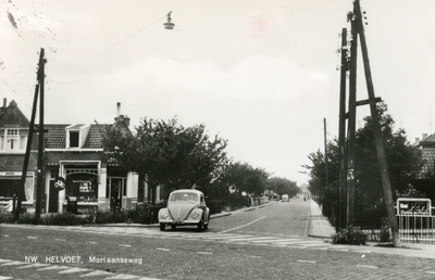 PB4392 Kruising van de Rijksstraatweg en de Moriaanseweg, 1962