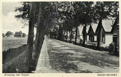 PB4459 Kijkje in de Rijksstraatweg, op de achtergrond de Tolweg, ca. 1932