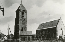 PB4496 De kerk van Nieuw-Helvoet, ca. 1950