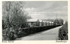 PB4584 Zomerhuisjes op Camping 't Weergors, ca. 1960