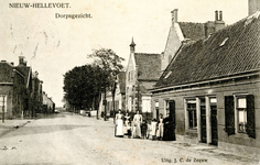 PB4609 Kijkje op de Ring, met rechts het gemeentehuis, ca. 1908