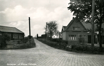 PB4657 De kruising van de Kouwenoordseweg en de Rijksstraatweg, ca. 1900