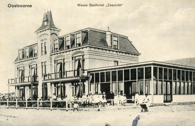 PB4833 Nieuw Badhotel Zeezicht, ca. 1915