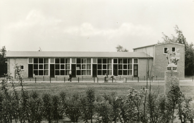 PB4849 Recreatiegebouw aan het Gorsplein, ca. 1958