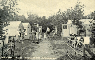 PB4857 Tenten en huisjes op het Kruininger Gors, ca. 1935
