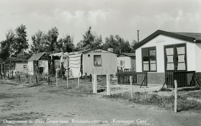 PB4858 Kampeerhuisjes aan de Gruttolaan, ca. 1935