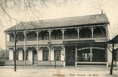 PB5107 Hotel - Pension De Man, ca. 1916