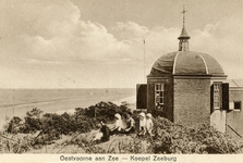 PB5177 Koepel Zeeburg uitzicht op zee, ca. 1922