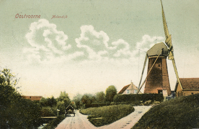 PB5387 De molen van Oostvoorne, ca. 1906