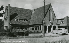 PB5419 Kijkje in de Stationsweg met het postkantoor, 1949