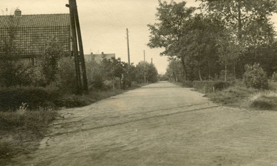 PB5504 De kruising Bosweg en Zeeweg, ca. 1930