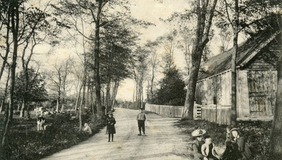 PB5749 De boerderij van Gorzeman langs de Voorweg, ca. 1906