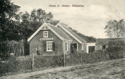 PB5820 Huisje in de duinen, Duinslop, ca. 1923