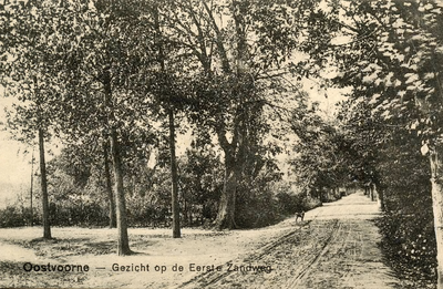 PB5829 Kijkje op de Eerste Zandweg, ca. 1917
