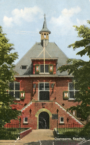 PB5832 Het gemeentehuis van Oostvoorne, ca. 1930