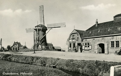 PB7008 De molen van Oudenhoorn, 1963