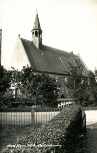 PB7056 De kerk van Oudenhoorn, ca. 1960