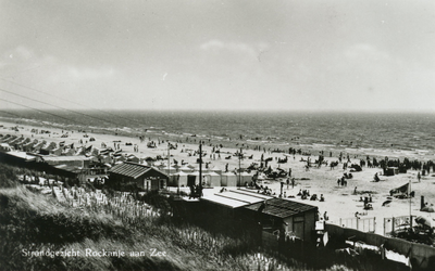 PB7130 Tenten op het strand, 1956