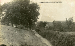 PB7232 Stekelhoekduin met boerderij, ca. 1920