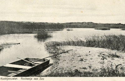 PB7266 Roeiboot in natuurgebied het Quackjeswater, ca. 1925