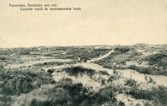 PB7739 Panorama, Rockanje aan Zee, Gezicht vanaf de monumentale bank, ca. 1912