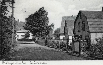 PB7772 Woningen langs de Duinzoom, ca. 1938