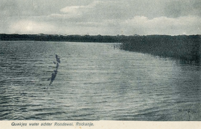 PB7840 Het Quackjeswater achter het Rondeweibos, ca. 1925