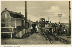 PB8878 Het Tramstation van Spijkenisse, ca. 1910