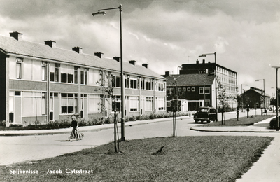 PB8905 Woningen en gemeenteflats langs de Jacob Catsstraat, 1962