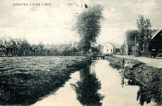 PB9529 De Tintese watering, gezien vanaf de Strypseweg, ca. 1925