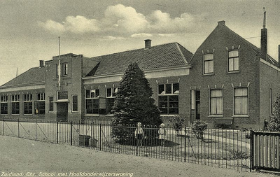 PB9725 De Christelijke School van Zuidland, ±1935