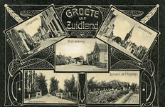 PB9783 Groeten uit Zuidland, ±1911