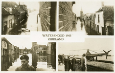 PB9788 Watersnoodramp in Zuidland, 1953