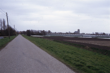 DIA02554 Gezicht op Brielle vanaf de Sleepseweg; ca. 1991