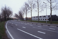 DIA02650 De Groene Kruisweg, kijkje richting het Bastion Hotel; ca. 1991