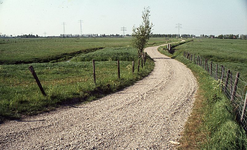DIA16354 De Leenweg, gezien vanaf de Drieëndijk; ca. 1993