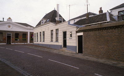 DIA20214 Huis op de kop van de Oostzanddijk; ca. 1983