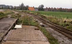 DIA20217 Tramstel op het terrein van het RTM-museum; ca. 1983